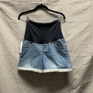Isabel Maternity by Ingrid & Isabel High Waist Denim Shorts